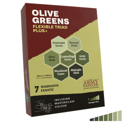 The Army Painter: Masterclass - Flexible Triad Plus+ (Olive Greens)