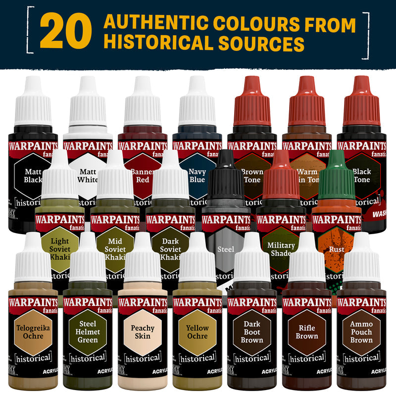 The Army Painter: Warpaints Fanatic Historical - WWII Soviet Union Paint Set