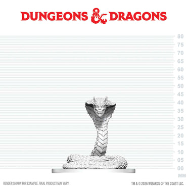 D&D Nolzur's Marvelous Miniatures: Guardian Naga
