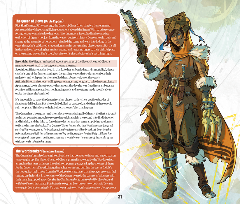 The Wildsea RPG: Tigers On The Wire Scenario