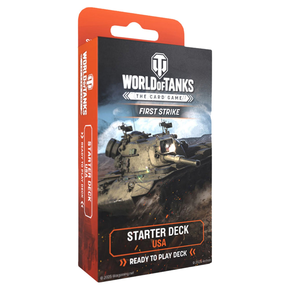 World of Tanks Strategy Card Game - First Strike - USA Starter