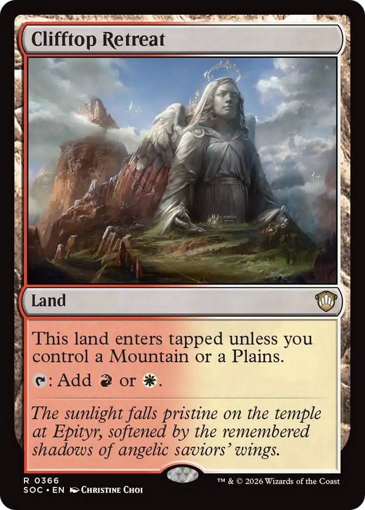 Clifftop Retreat [Secrets of Strixhaven Commander]