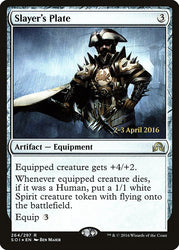 Slayer's Plate [Shadows over Innistrad Prerelease Promos]