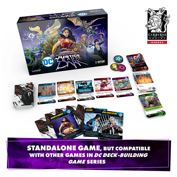 DC Comics Deck-Building Game: Justice League Dark Base Game