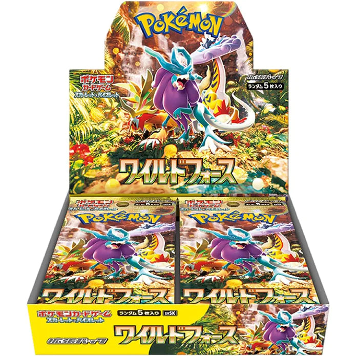 Scarlet & Violet - Wild Force Booster Box (SV5K Japanese)