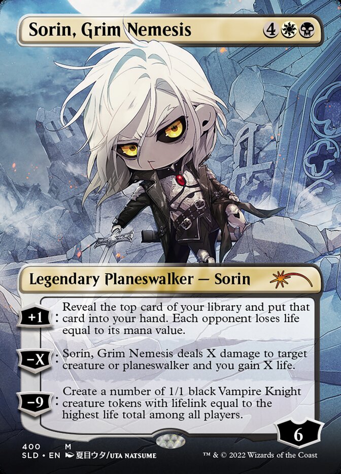 Sorin, Grim Nemesis (Borderless) [Secret Lair Drop Series]