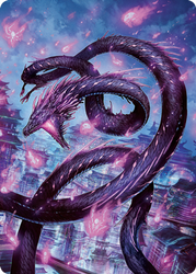 Junji, the Midnight Sky 2 Art Card [Kamigawa: Neon Dynasty Art Series]