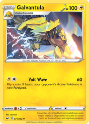 Galvantula (071/202) [Sword & Shield: Base Set]