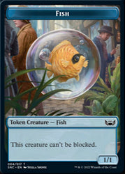 Fish Token [Streets of New Capenna Tokens]