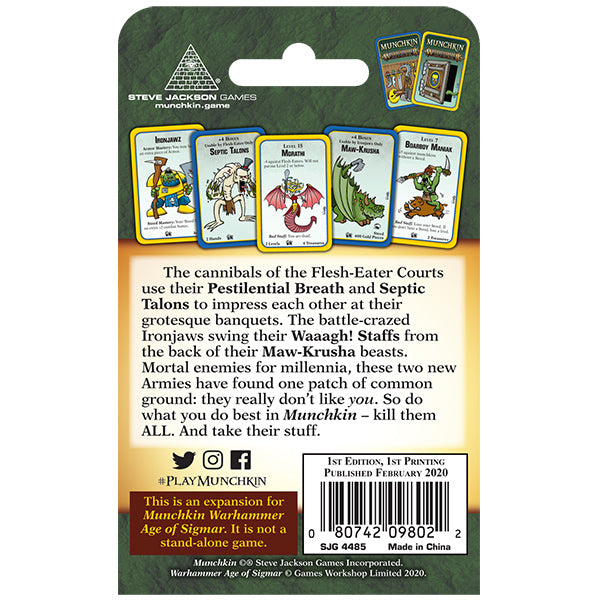 Munchkin Warhammer Age of Sigmar - Death And Destruction