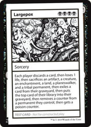 Largepox (2021 Edition) [Mystery Booster Playtest Cards]