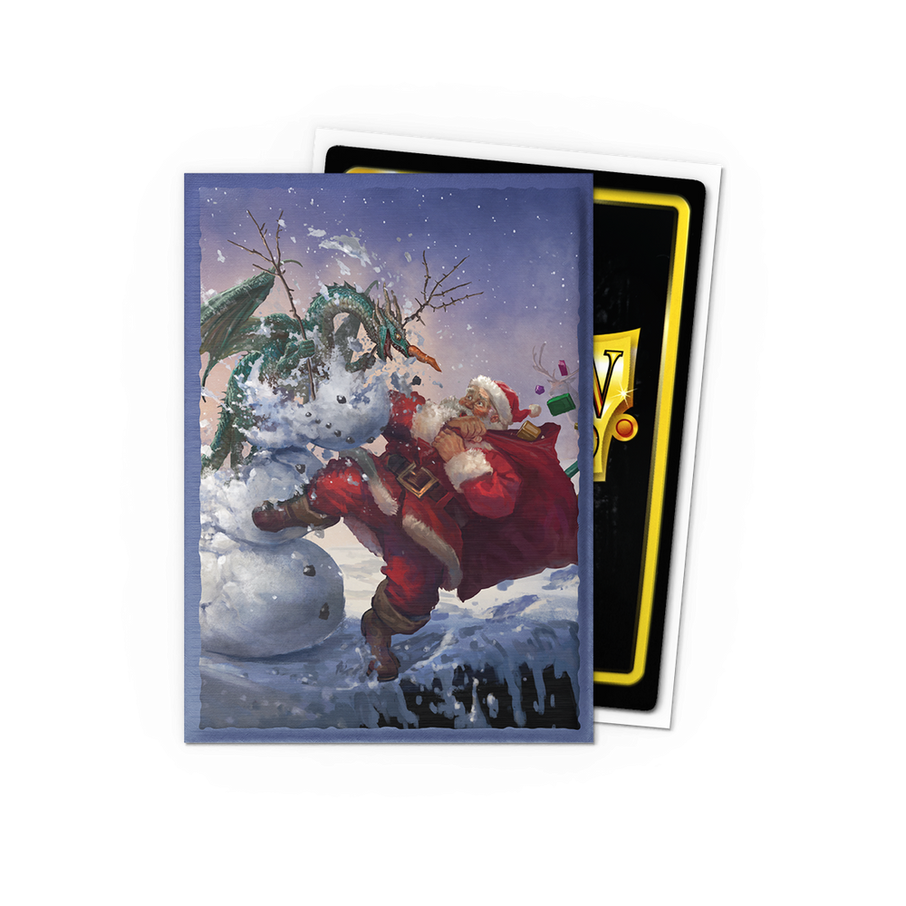 Dragon Shield: Standard 100ct Brushed Art Sleeves - Christmas 2025