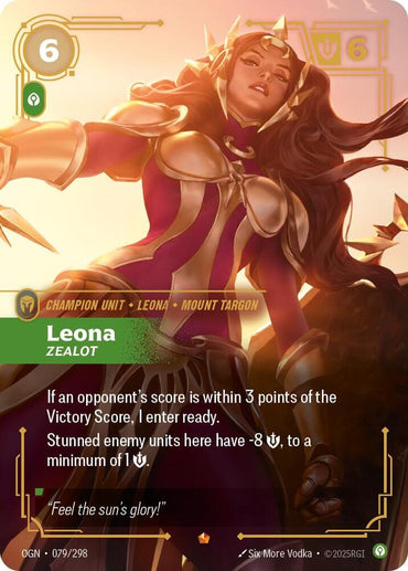 Leona, Zealot (079/298) [Origins]