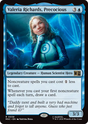 Valeria Richards, Precocious [Marvel Super Heroes Commander]
