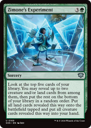 Zimone's Experiment [Secrets of Strixhaven]