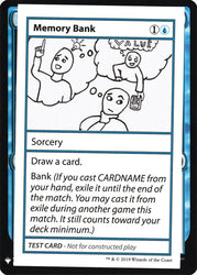 Memory Bank [Mystery Booster Playtest Cards]