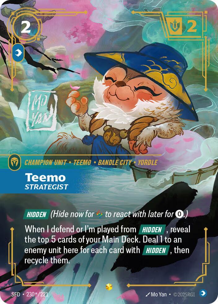 Teemo, Strategist (Signature) (230*/221) [Spiritforged]
