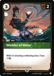 Wielder of Water (055/298) [Riftbound Organized Play Promotional Cards]