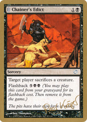 Chainer's Edict (Peer Kroger) [World Championship Decks 2003]