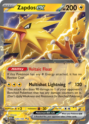 Zapdos ex (145/165) [Scarlet & Violet 151]