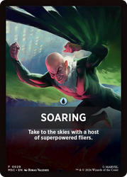 Soaring Theme Card [Marvel Super Heroes Commander]