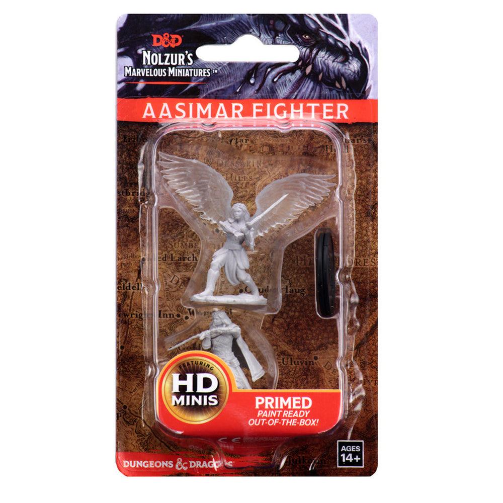 D&D Nolzur's Marvelous Miniatures: Female Aasimar Fighter (Wave 6)