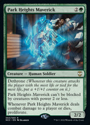 Park Heights Maverick (Promo Pack) [Streets of New Capenna Commander Promos]