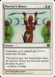 Warrior's Honor [Ninth Edition]