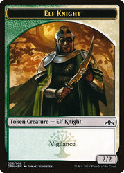 Elf Knight Token [Guilds of Ravnica Tokens]