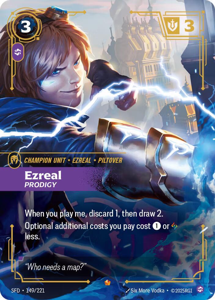 Ezreal, Prodigy (149/221) [Spiritforged]