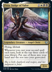 Firja, Judge of Valor [Kaldheim]