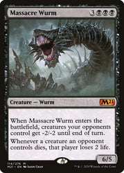 Massacre Wurm [Core Set 2021]