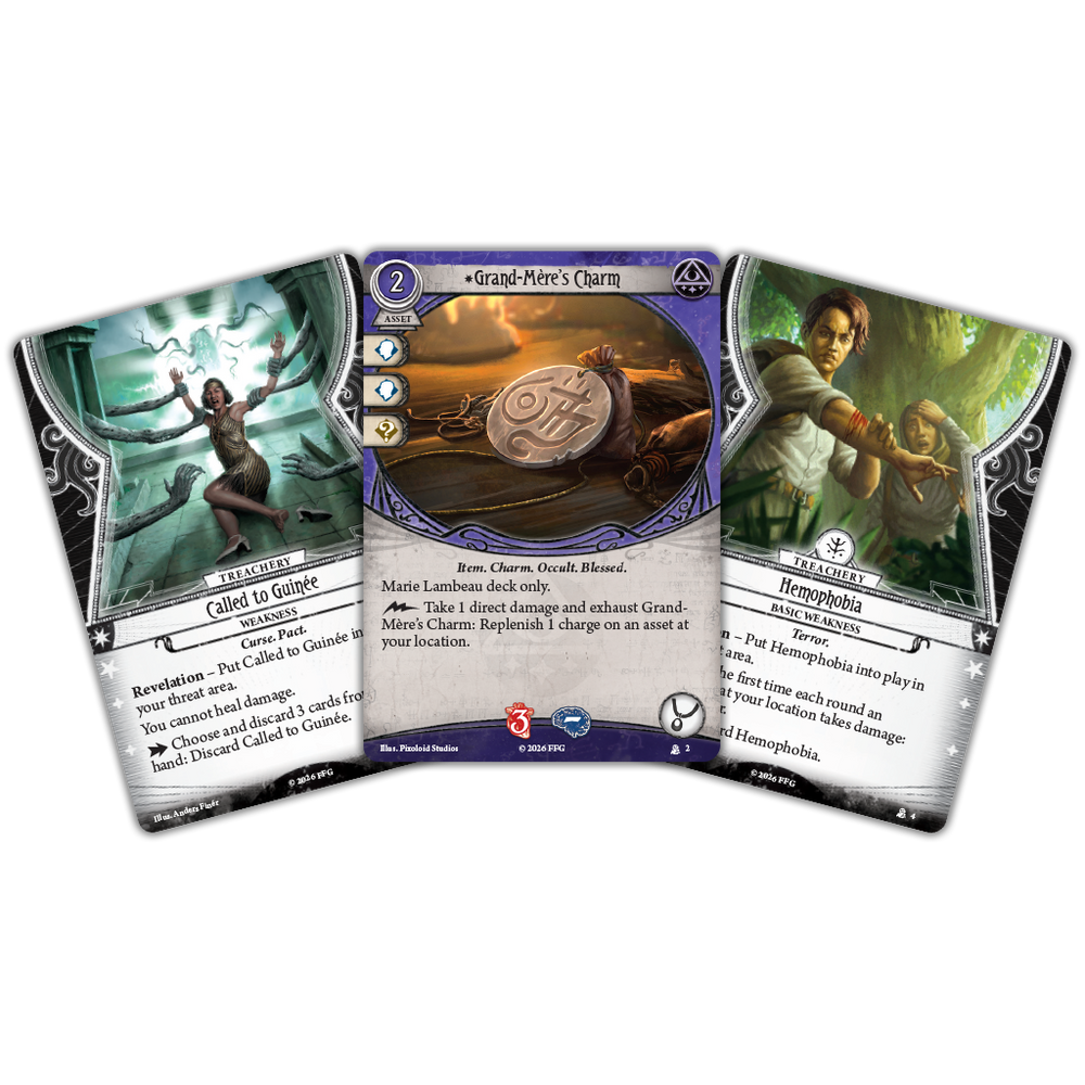 Arkham Horror: The Card Game - Marie Lambeau Investigator Deck