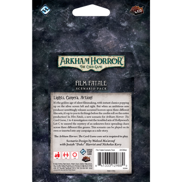 Arkham Horror The Card Game - Film Fatale Scenario Pack