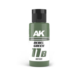 AK Interactive Dual Exo - 11B - Rebel Green (60ml)