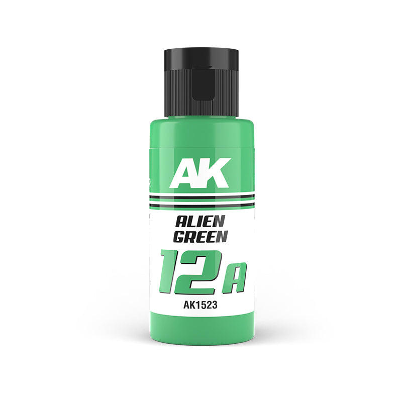 AK Interactive Dual Exo - 12A - Alien Green (60ml)