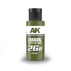 AK Interactive Dual Exo - Scenery - 26B - Dark Vegetation (60ml)
