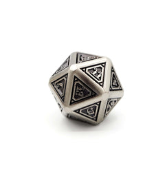 Foam Brain Games: Alchemist Metals Iron - Metal RPG Dice Set