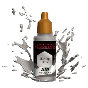 The Army Painter: Air Paints - Shining Silver (18 ml)