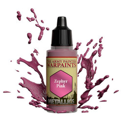 The Army Painter: Metallic Paints - Zephyr Pink (18 ml)