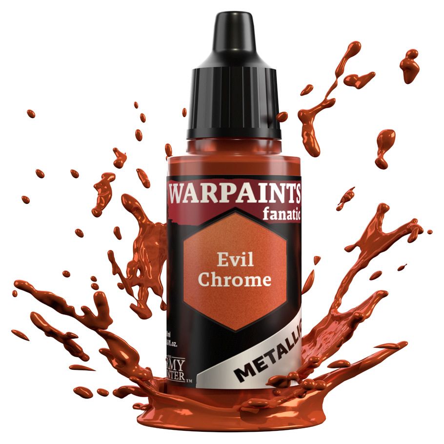 The Army Painter: Warpaints Fanatic Metallic - Evil Chrome (18ml)