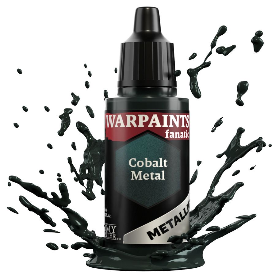 The Army Painter: Warpaints Fanatic Metallic - Cobalt Metal (18ml)