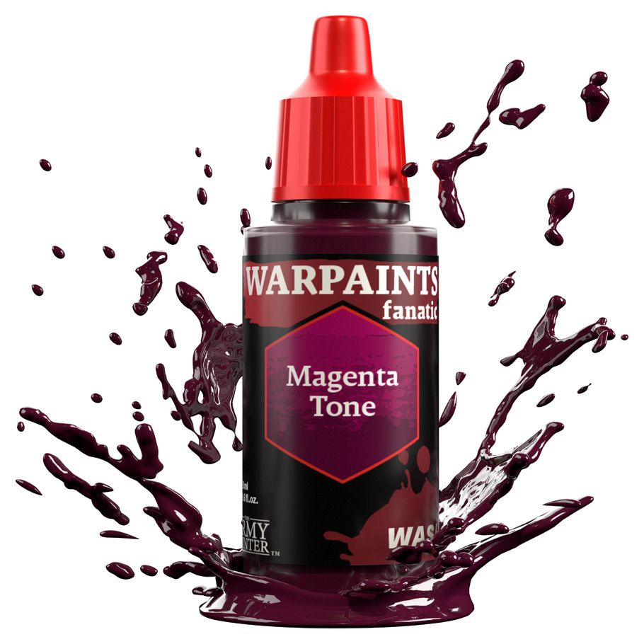 The Army Painter: Warpaints Fanatic Wash - Magenta Tone (18ml)