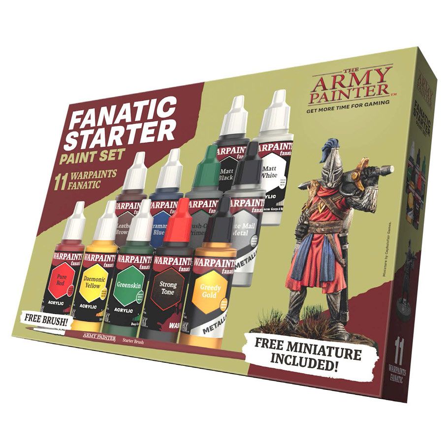 The Army Painter: Warpaints Fanatic - Starter Paint Set