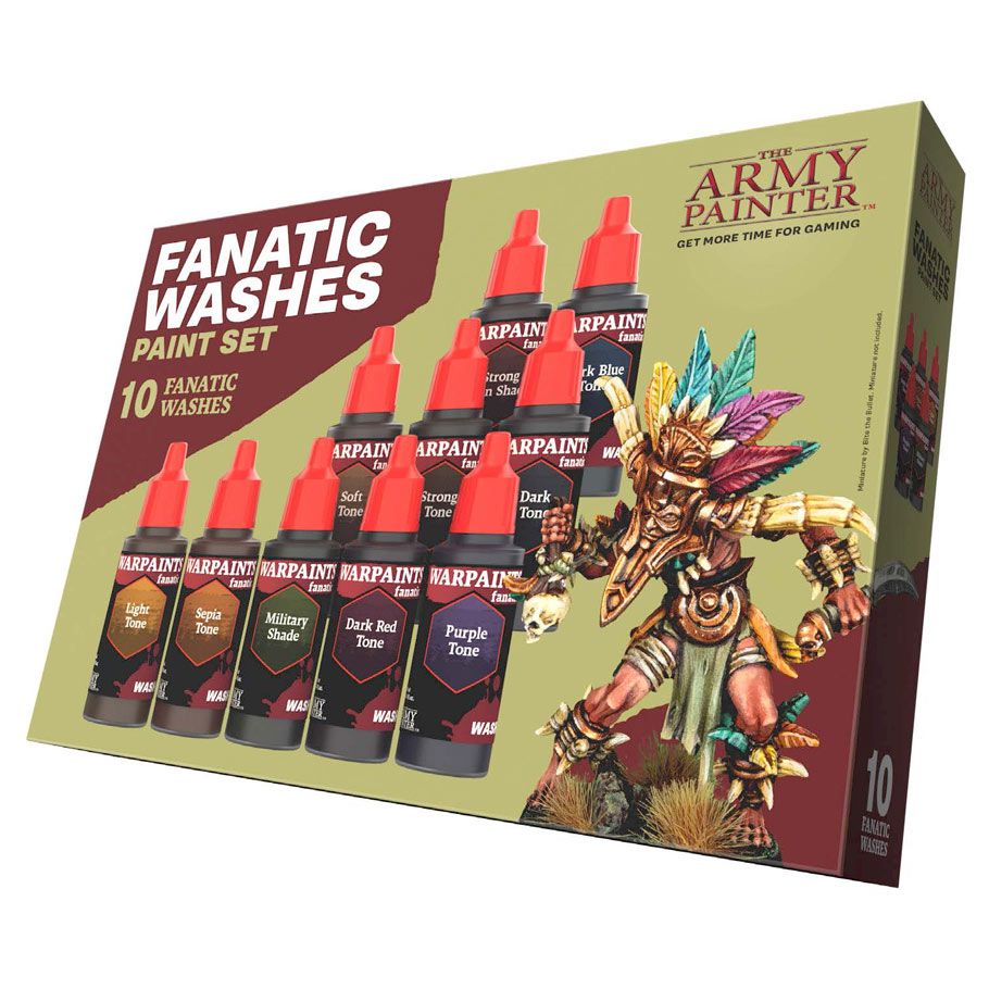 The Army Painter: Warpaints Fanatic - Washes Paint Set