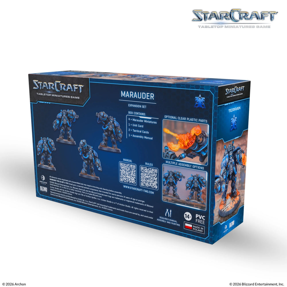 Starcraft Miniatures Game: Terran Expansion Set - Marauder