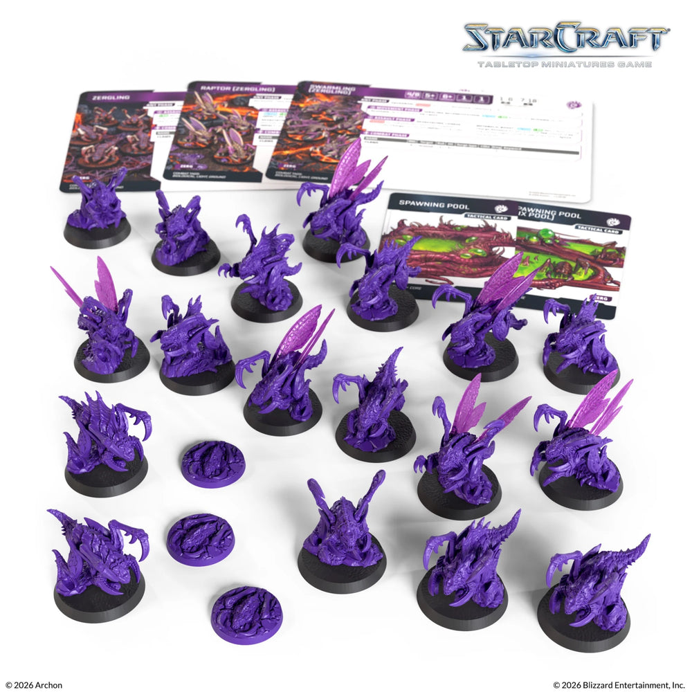 Starcraft Miniatures Game: Zerg Expansion Set - Zergling