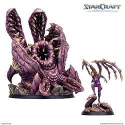 Starcraft Miniatures Game: Zerg Hero - Kerrigan & Omega Worm (Hero Expansion)