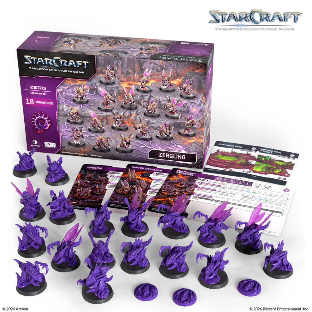 Starcraft Miniatures Game: Zerg Expansion Set - Zergling