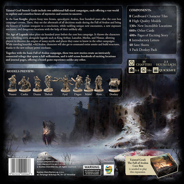 Tainted Grail: Stretch Goals - Age of Legends & Last Knight Campaigns